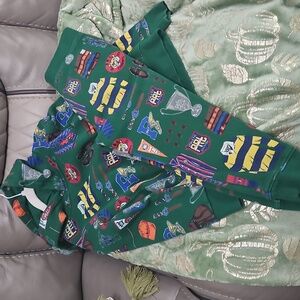 Polo by Ralph Lauren Green Kids Joggers with Colorful Graphics
